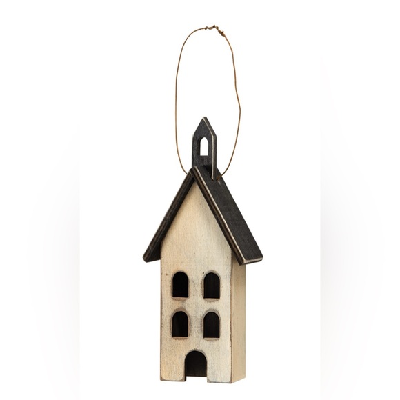 *Mini Primitive Church Ornament - Picture 3 of 11